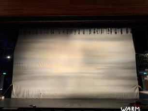 Canvas Sky Cyc Cloth - Cold Blue Light