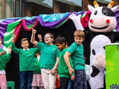 Guildford Grove School at Woking BSL Celebration